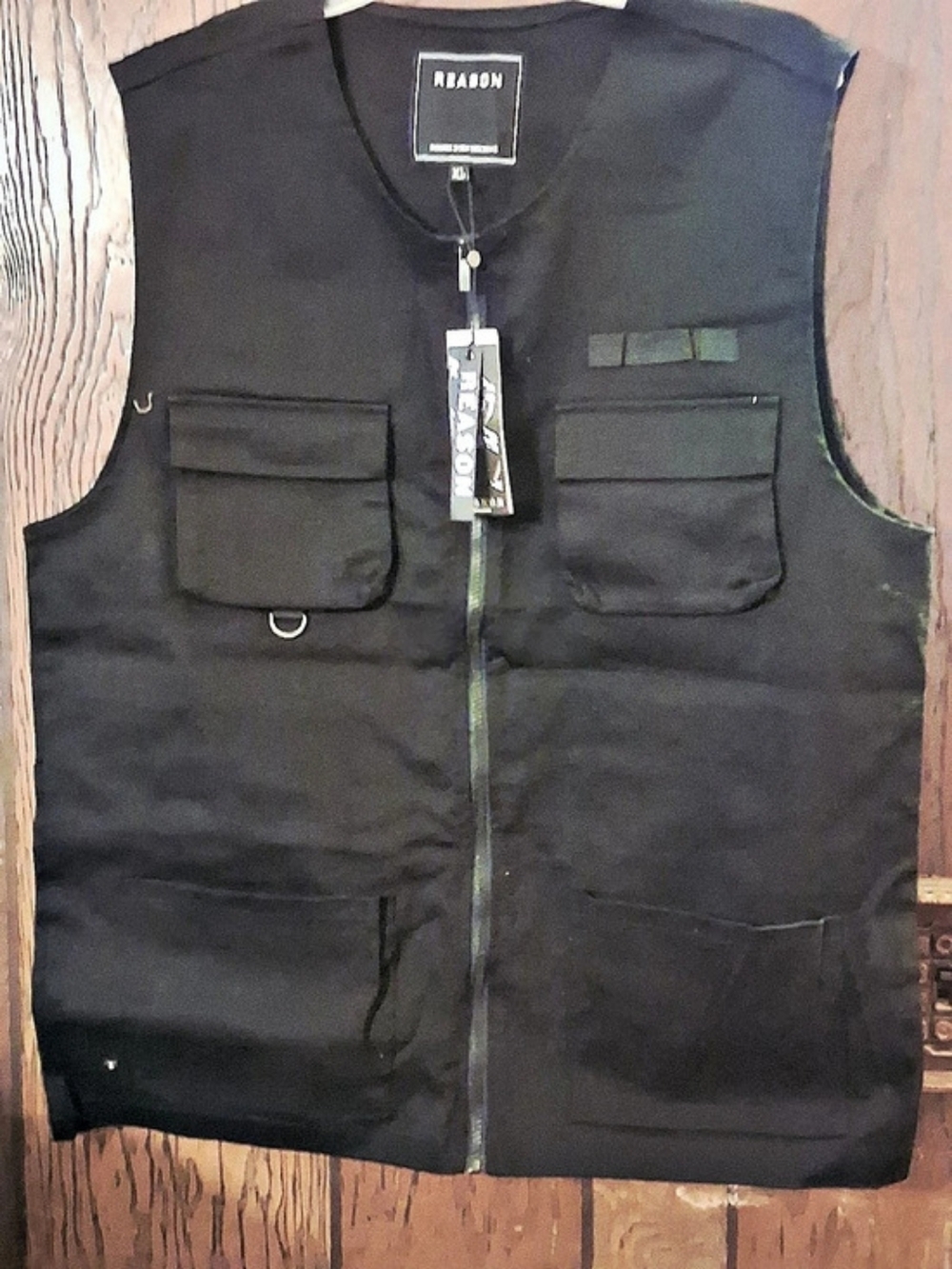Reason Utility Vest in Black XL NWT